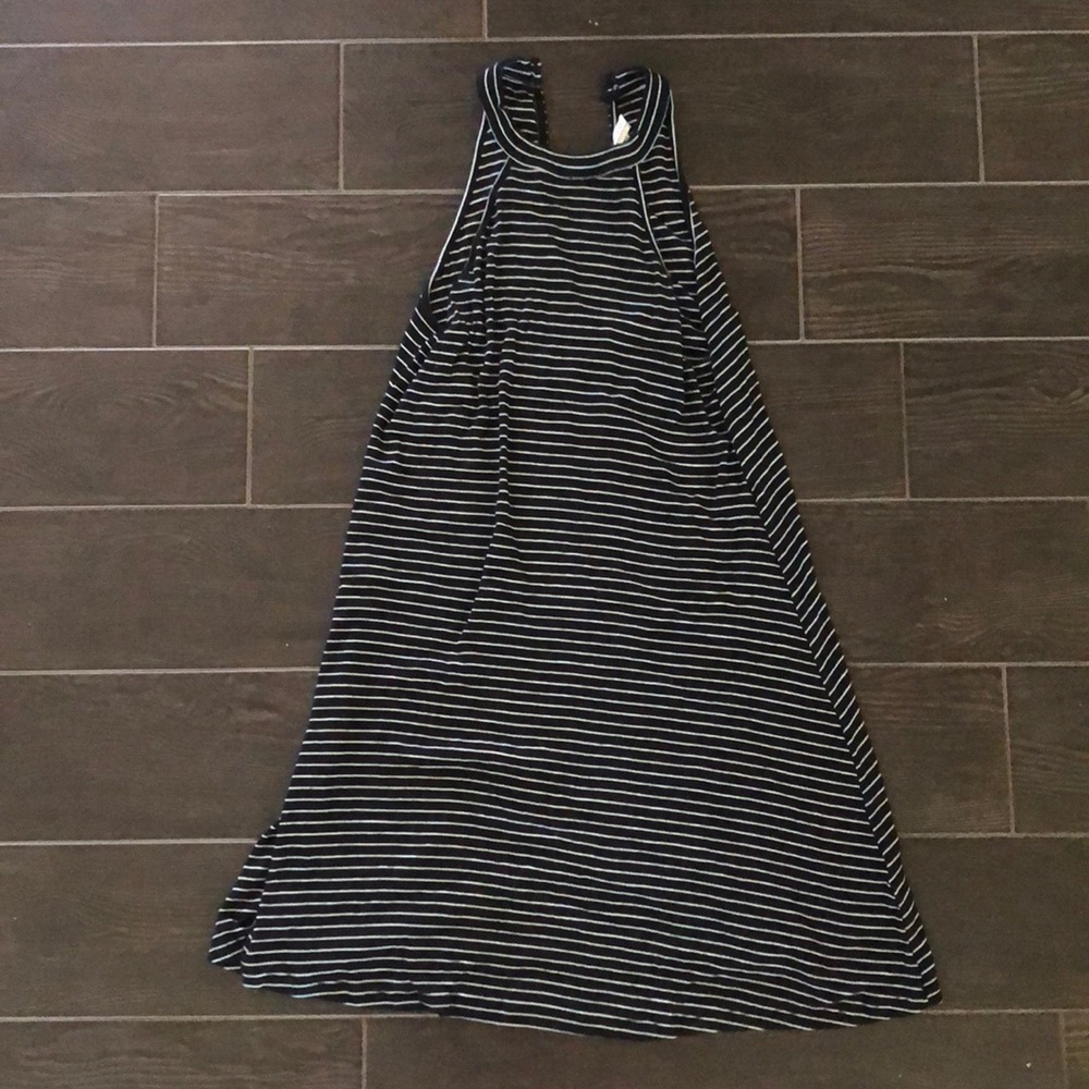 Striped flowy dress
